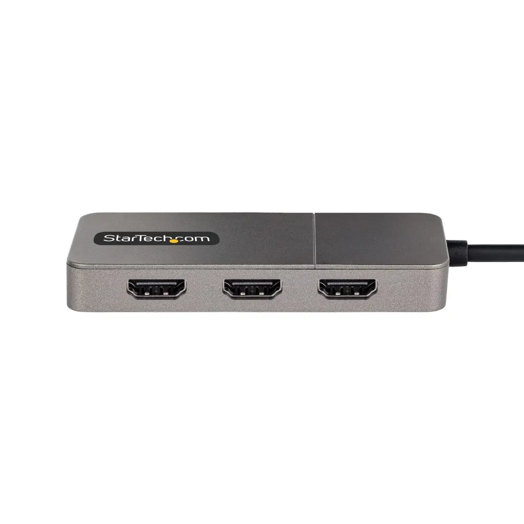 StarTech.com 3 Port USB C to HDMI 4K 60Hz MST Hub