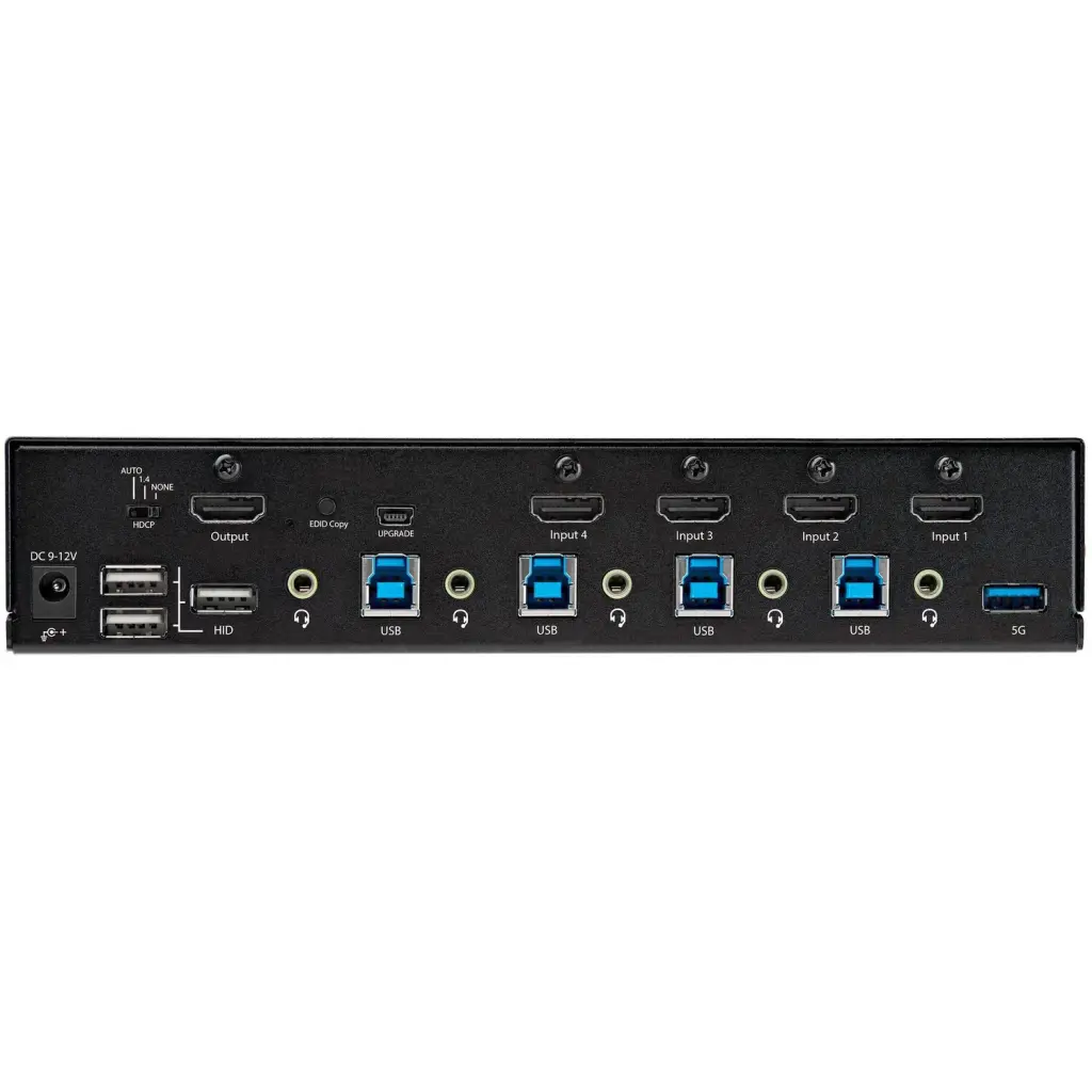 StarTech.com 4 Port 4K 60Hz Ultra HD HDR HDMI KVM Switch