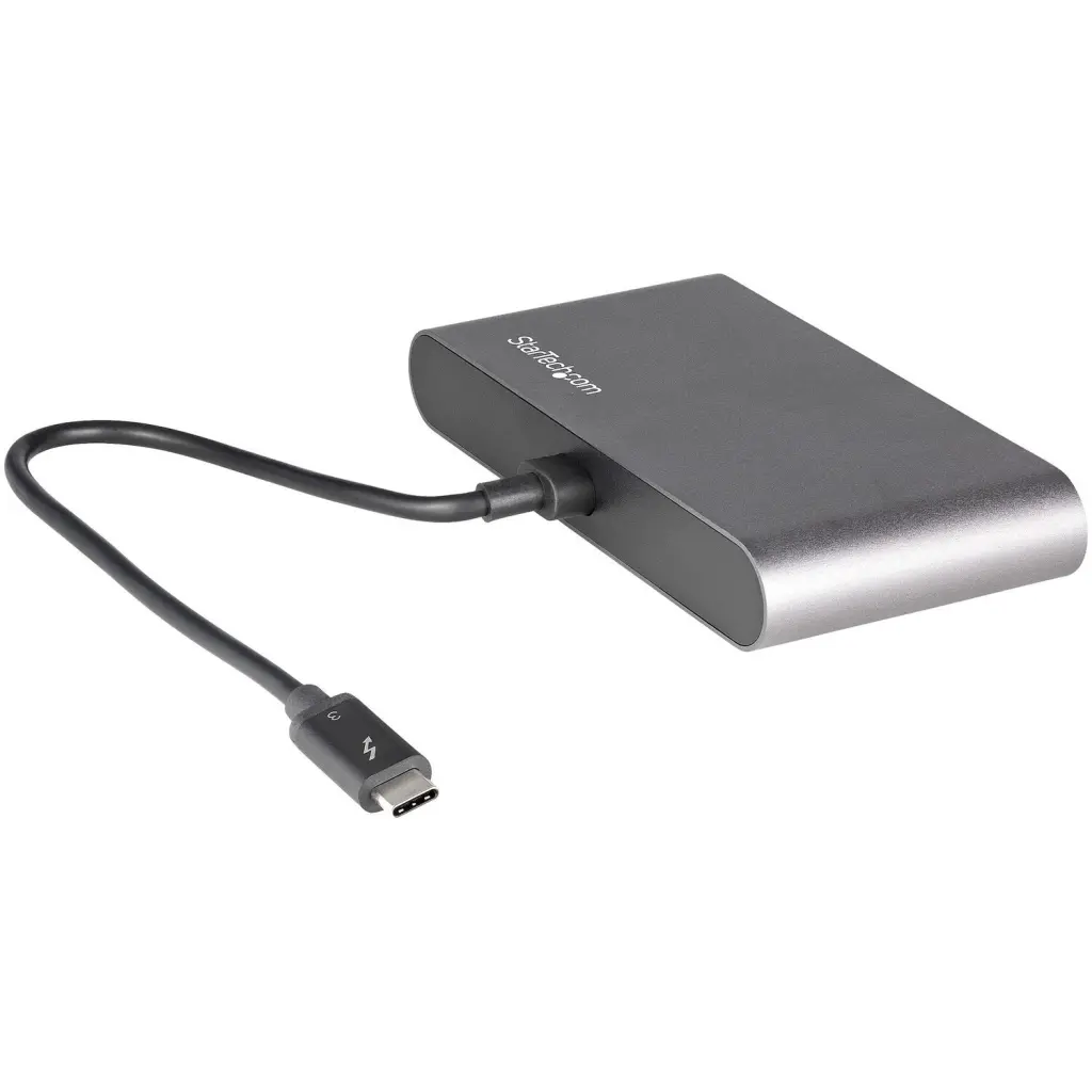 StarTech.com Dual DisplayPort 4K 60Hz Thunderbolt 3 Mini Dock