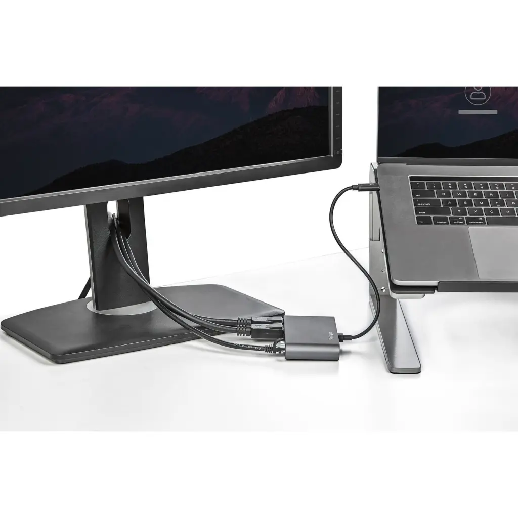 StarTech.com Dual DisplayPort 4K 60Hz Thunderbolt 3 Mini Dock