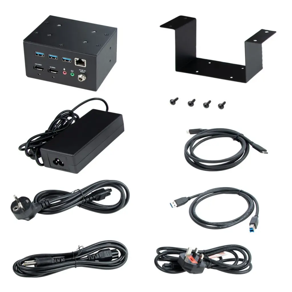 StarTech.com Laptop Docking Module for Conference Table Connectivity Box