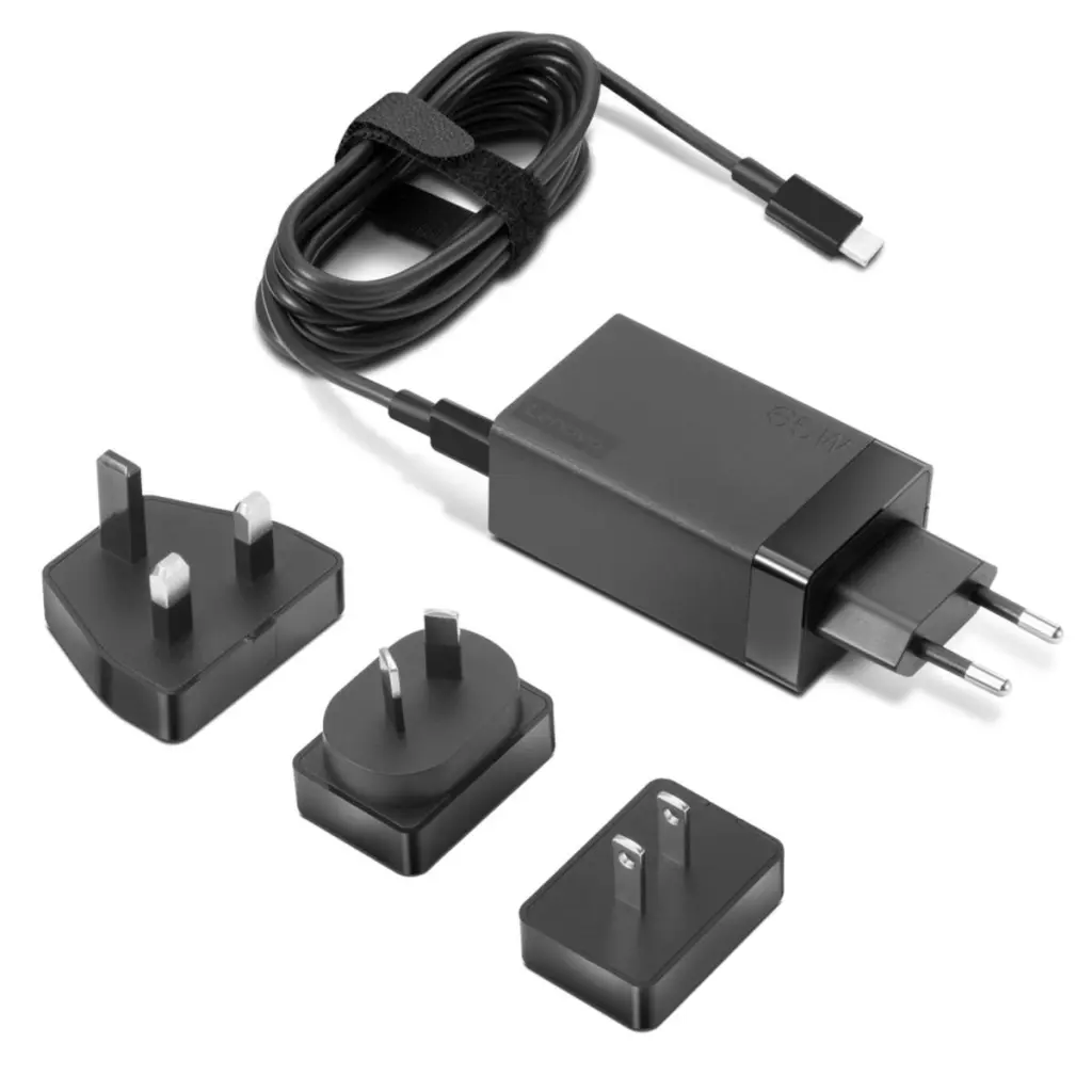 Lenovo 65W USB C AC Travel Adapter Black