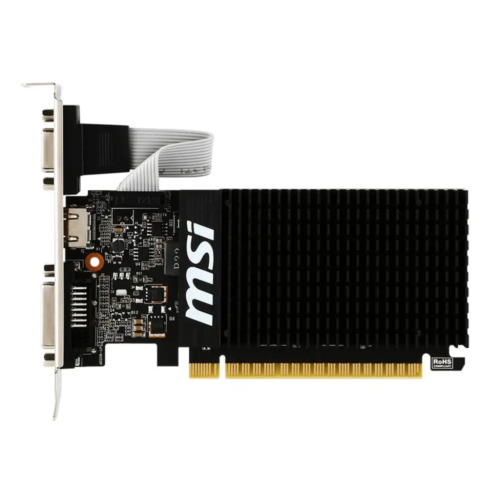 MSI GT 710 Silent 2GB DDR3 Low Profile Graphics Card