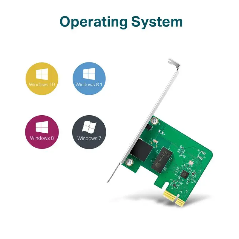 TP-Link 32-bit Gigabit PCIe Realtek RTL8168B Network Adapter