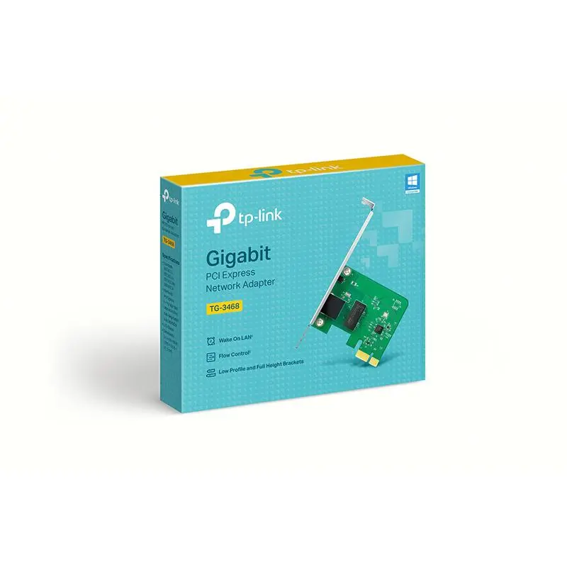 TP-Link 32-bit Gigabit PCIe Realtek RTL8168B Network Adapter