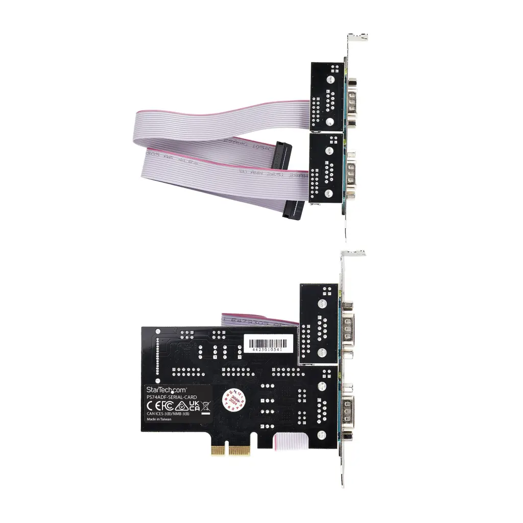 Startech.com 4 Port Serial PCIe Card Quad Port PCI Express to RS232/RS422/RS485