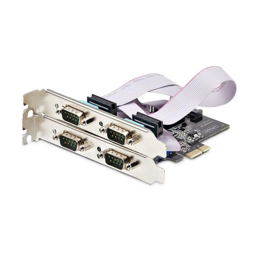 Startech.com 4 Port Serial PCIe Card Quad Port PCI Express to RS232/RS422/RS485