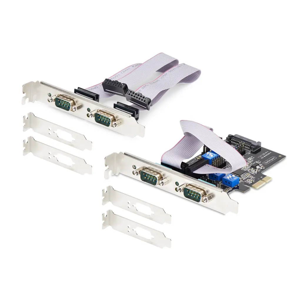 Startech.com 4 Port Serial PCIe Card Quad Port PCI Express to RS232/RS422/RS485