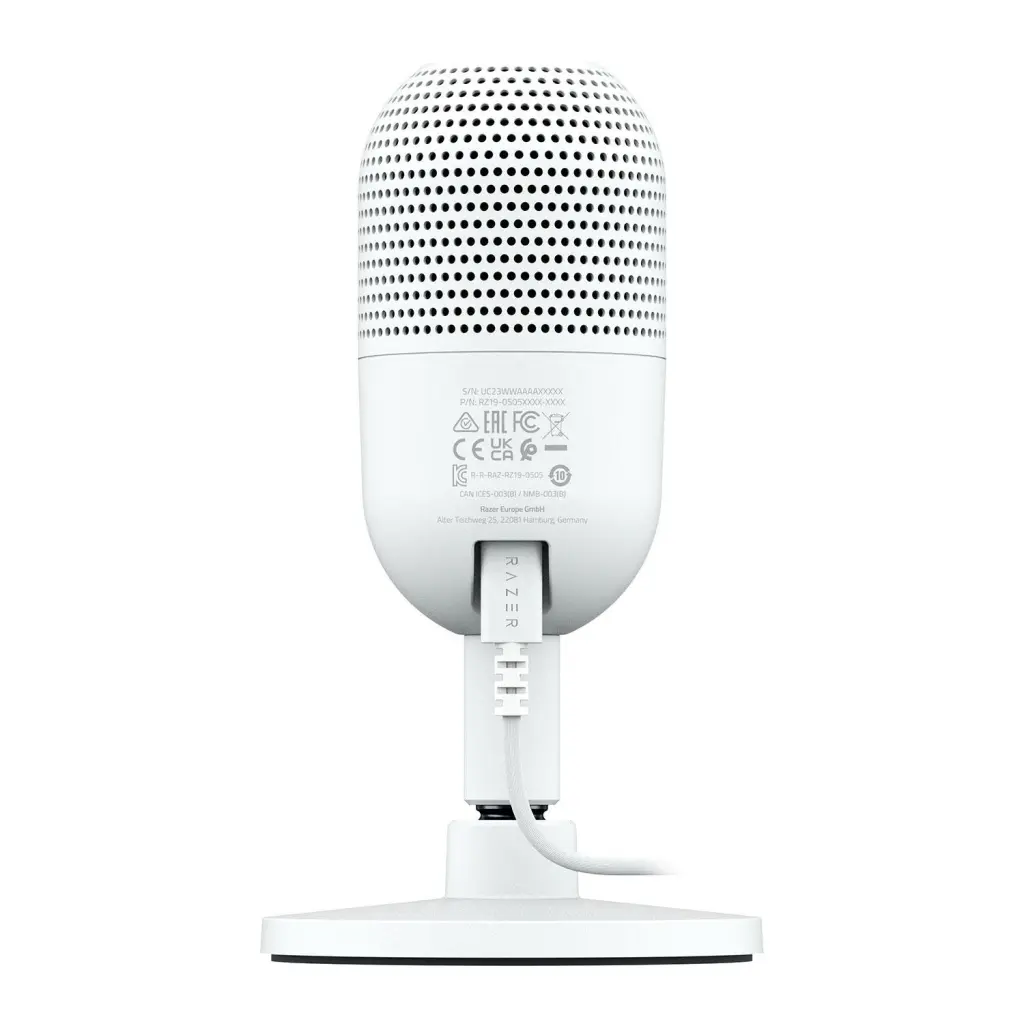 Razer Seiren V3 Mini USB-C Wired White Microphone