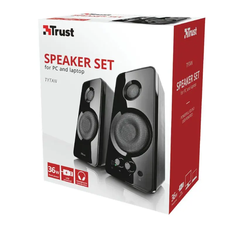 Trust Tytan USB 2.0 Channels Speaker Set 18W