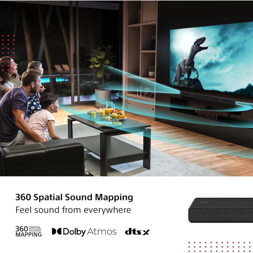 Sony HT-A3000 3.1 Channel 360 Spatial Dolby Atmos Soundbar