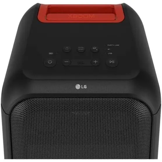 LG XBOOM XL7S Bluetooth Megasound Party Speaker with LED Party Lights Karaoke Mode and DJ Mode