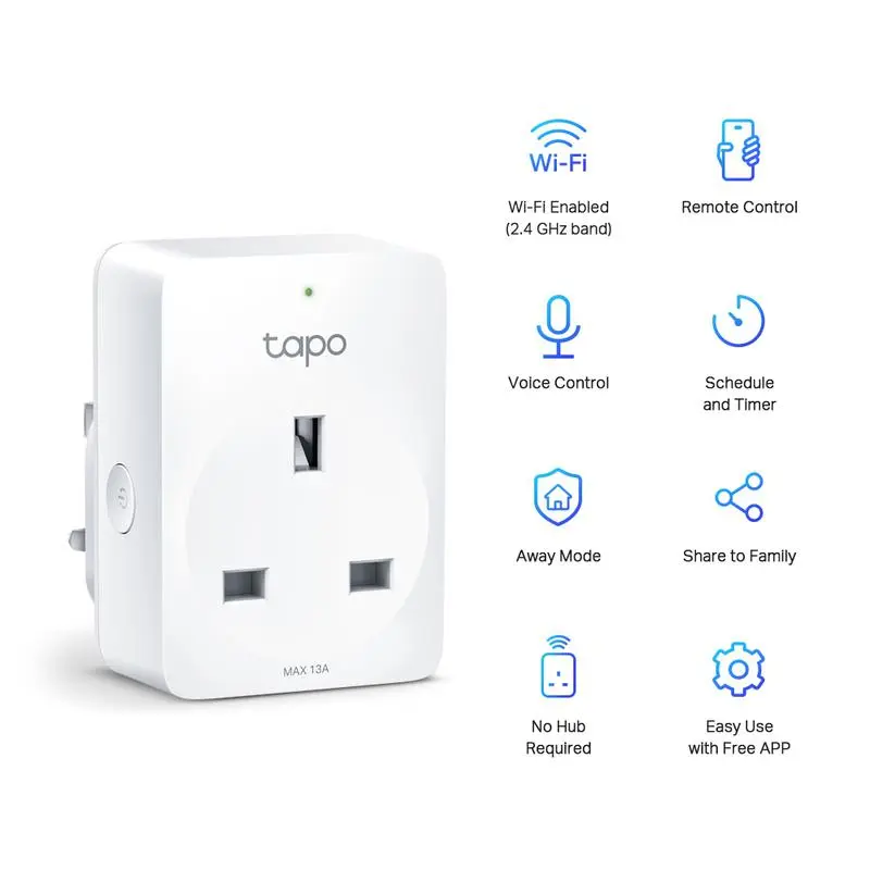 TP-Link Tapo Mini Smart WiFi Socket 4 Pack