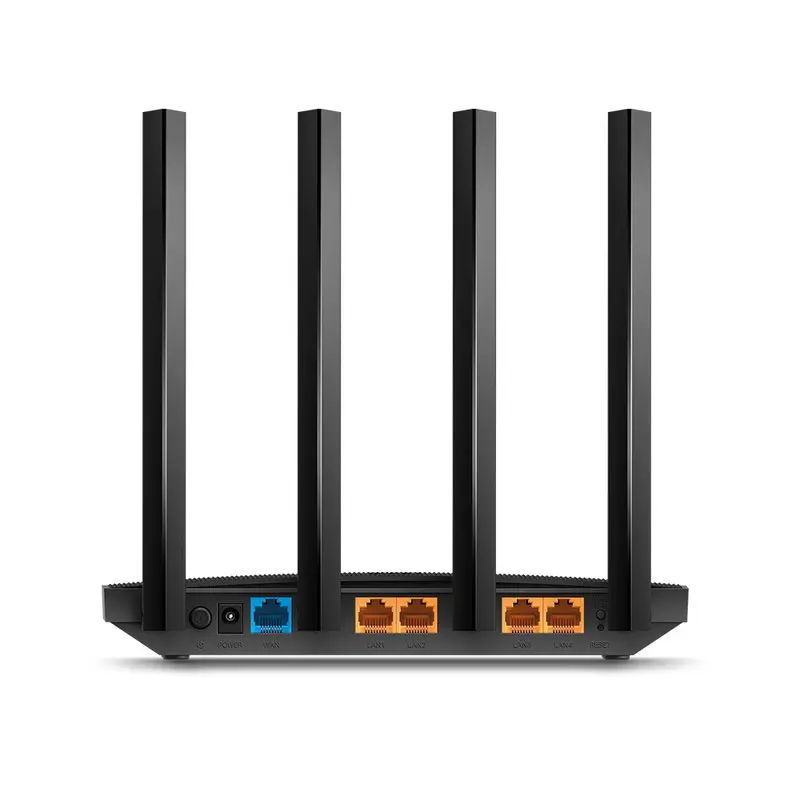 TP Link C80 AC1900 MU MIMO WiFi 4 Port Gigabit Ethernet Router Black