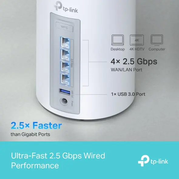 TP-Link BE9300 Whole Home Mesh WiFi 7 System