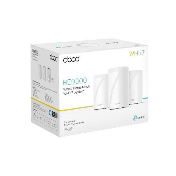 TP-Link BE9300 Whole Home Mesh WiFi 7 System