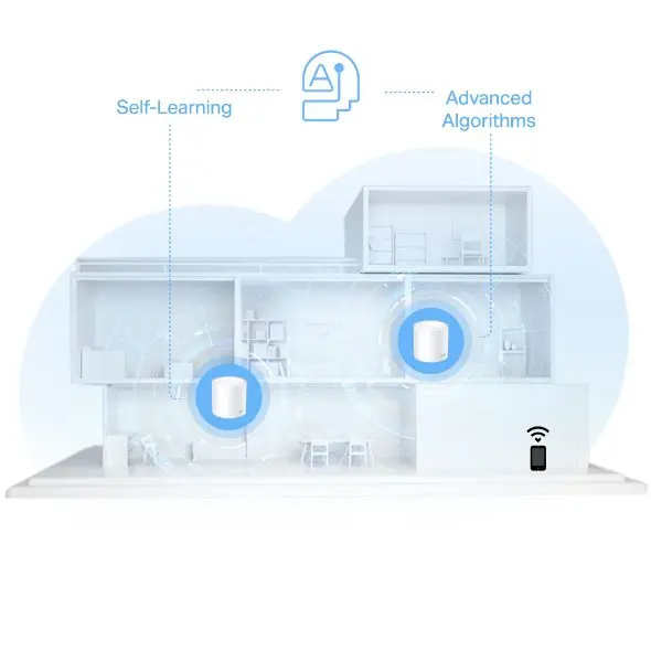 TP-Link AX1500 Whole Home Mesh Wi-Fi 6 System 3 Pack