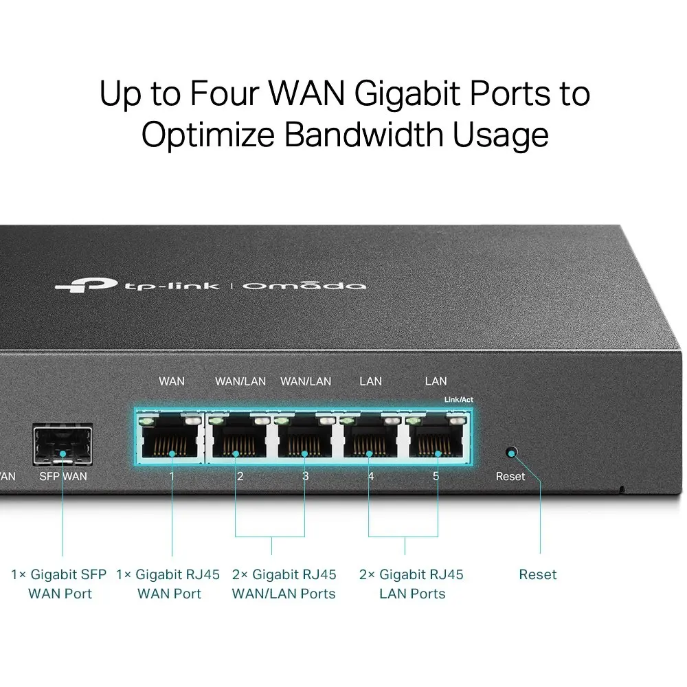 TP-Link SafeStream Gigabit Multi-WAN VPN Router