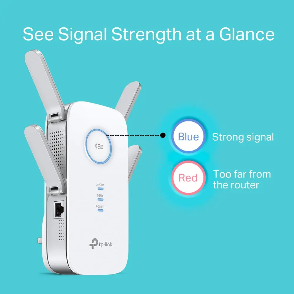 TP-Link RE650 AC2600 Dual Band WiFi Range Extender