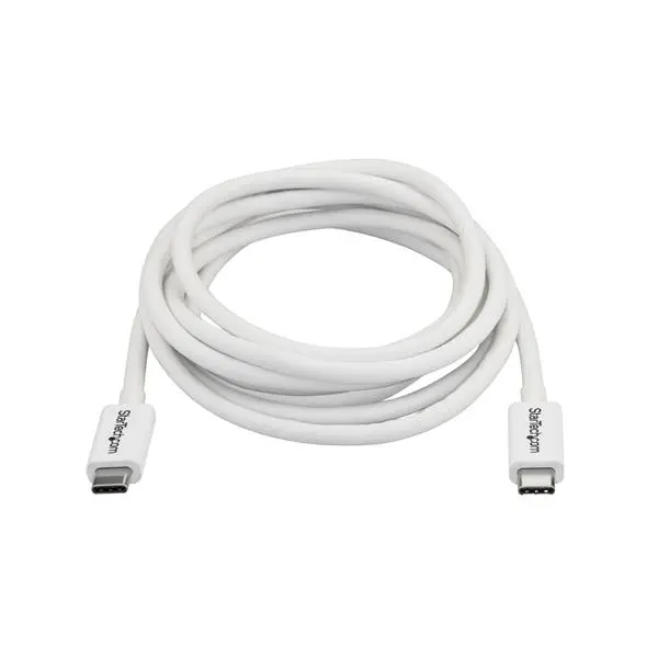 StarTech.com 2m Thunderbolt 3 Cable White