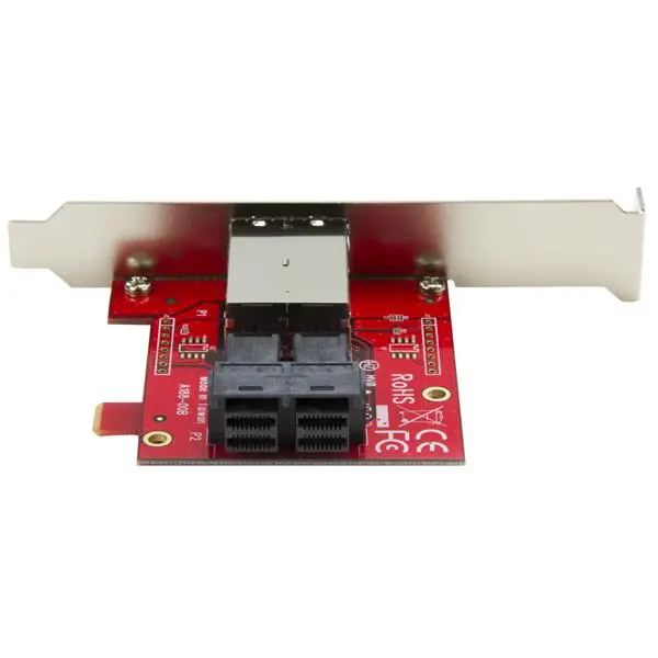 StarTech.com MiniSAS Adapter Dual SFF 8643 to 8644