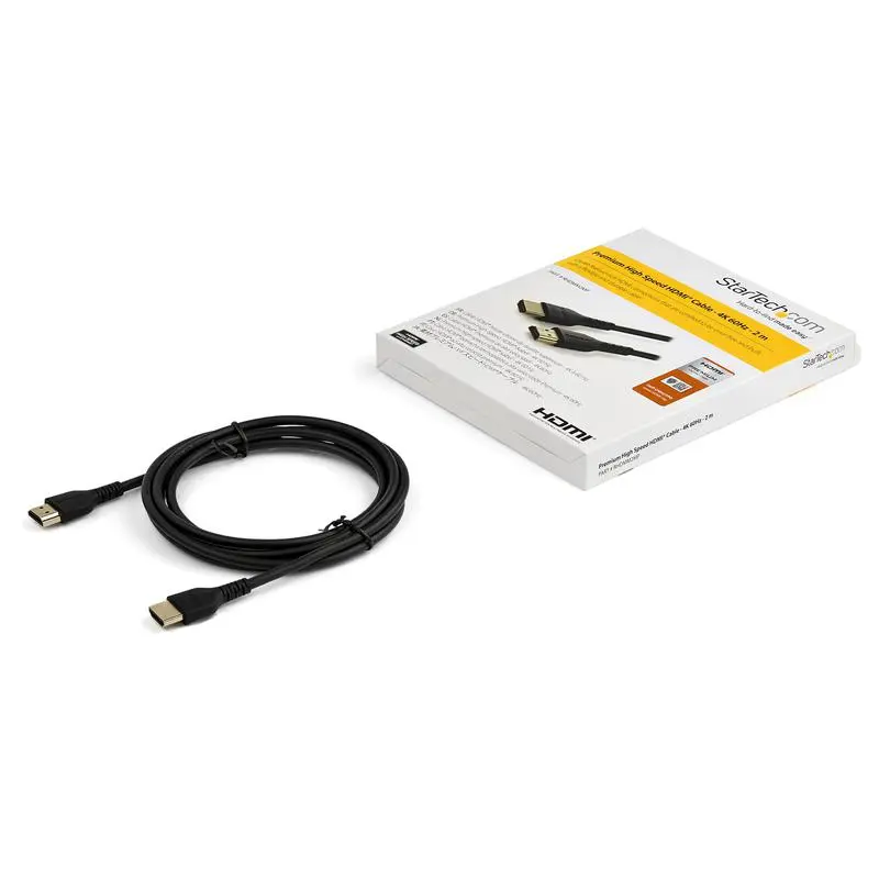 StarTech.com 2m Premium Cert HDMI 2.0 Ethernet Cable