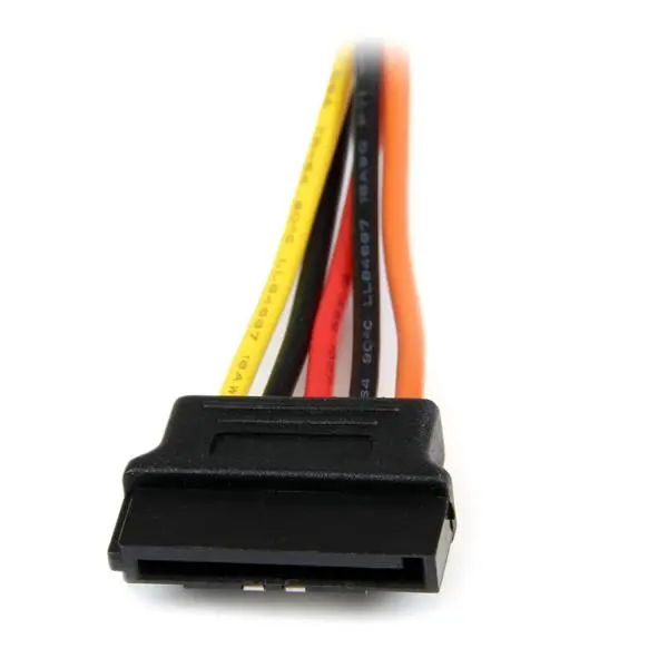 StarTech.com 6in Latching SATA Power Y Adapter