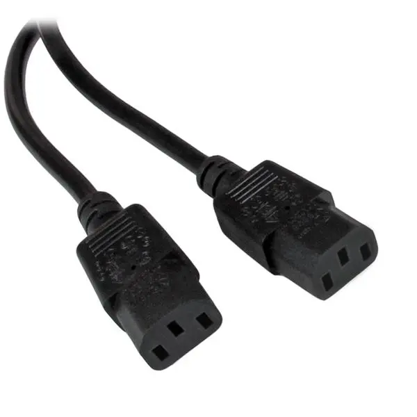 StarTech.com 2m Mains Cable BS 1363 to 2x C13