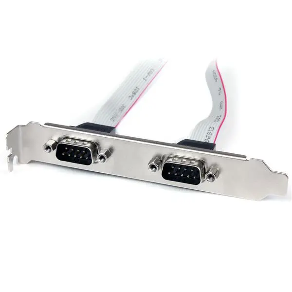 StarTech.com 16in 2 Port DB9 Port Bracket to 10 Pin