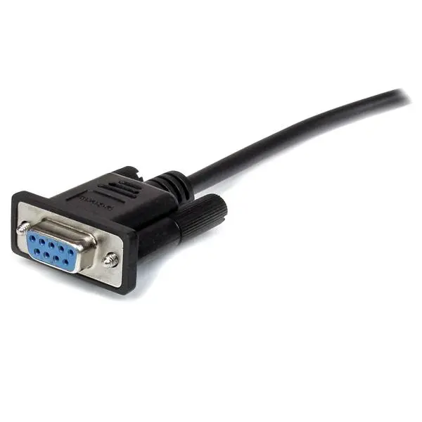 StarTech.com 2m DB9 RS232 Serial Cable Male to Female