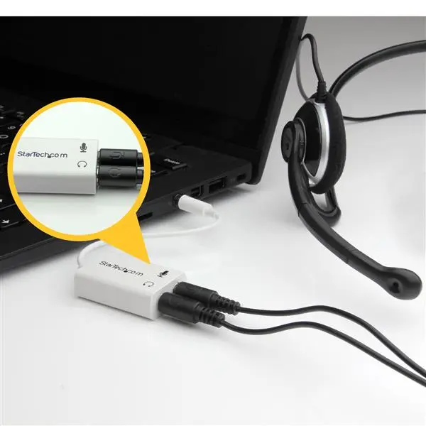 StarTech.com 3.5mm Headset Splitter