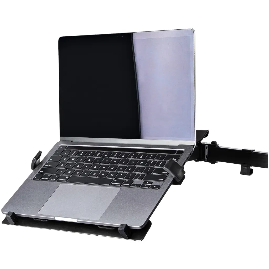 StarTech.com VESA Adjustable Monitor Arm Laptop Tray Secures Notebooks Maximum Weight 4.5kg