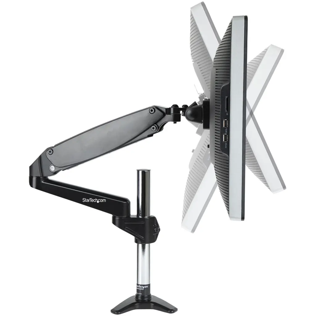 StarTech.com Desk Mount Monitor Arm for Single VESA Display up to 32 Inch