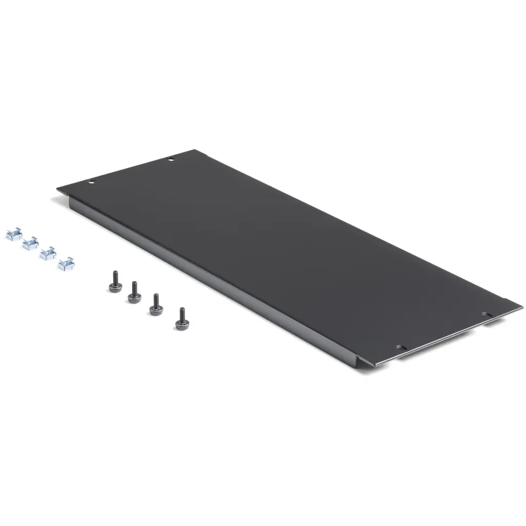 StarTech.com 4U Blank Panel for 19 Inch Rack Mount Blanking Panel for Server Network Racks Enclosures and Cabinets