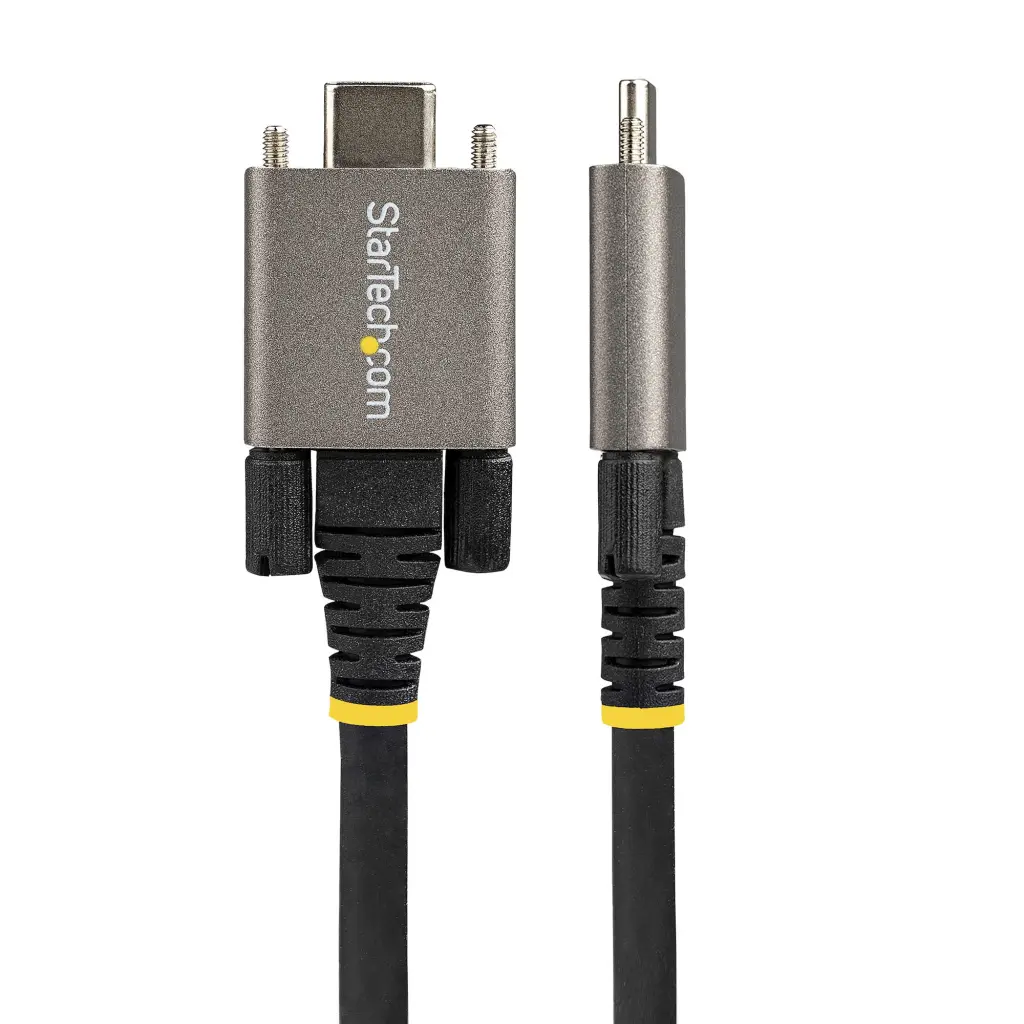 StarTech.com 1m Side Screw Locking USB C Cable 10Gbps