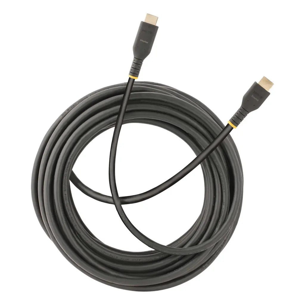 StarTech.com 10m Active 4K 60Hz HDMI Cable Black