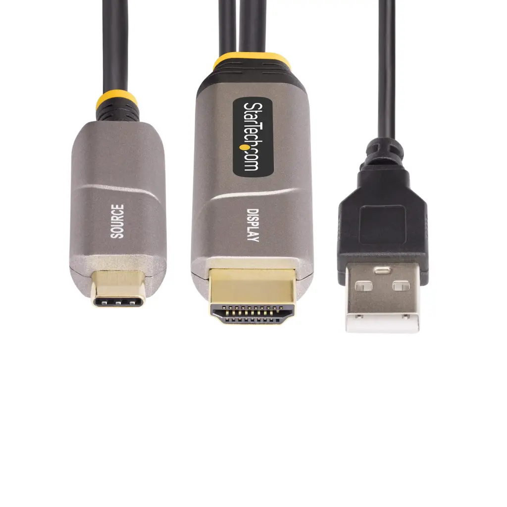 Startech.com 9.1M USB-C to HDMI 2.0 Active Optical Cable Adapter