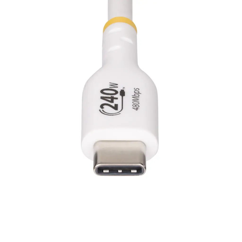 StarTech.com 4m USB-C 240W PD EPR White Charging Cable