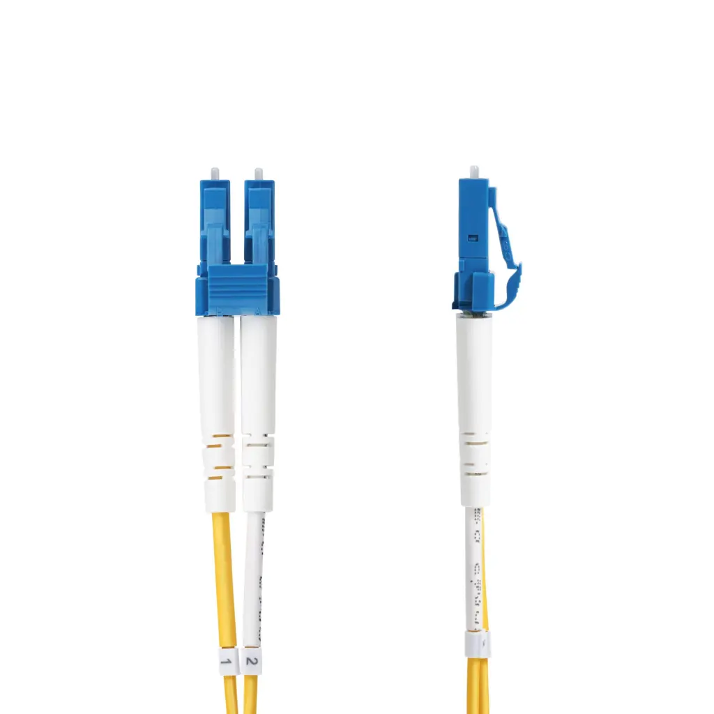 StarTech.com 15m Single Mode OS2 LC LC Duplex LSOH Fibre Optic Patch Cable