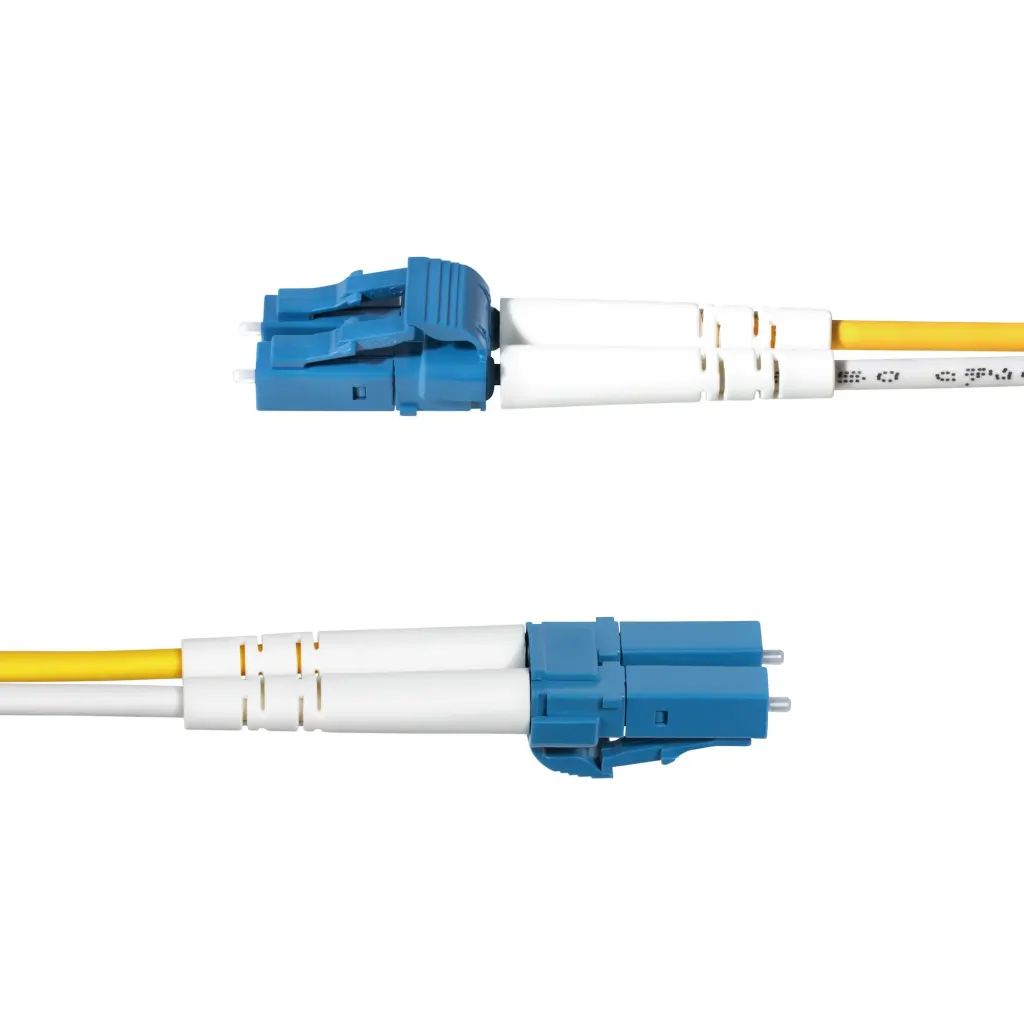 StarTech.com 15m Single Mode OS2 LC LC Duplex LSOH Fibre Optic Patch Cable