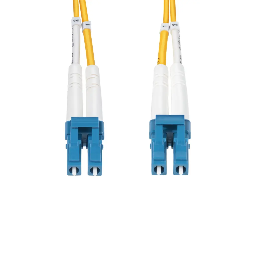 StarTech.com 15m Single Mode OS2 LC LC Duplex LSOH Fibre Optic Patch Cable