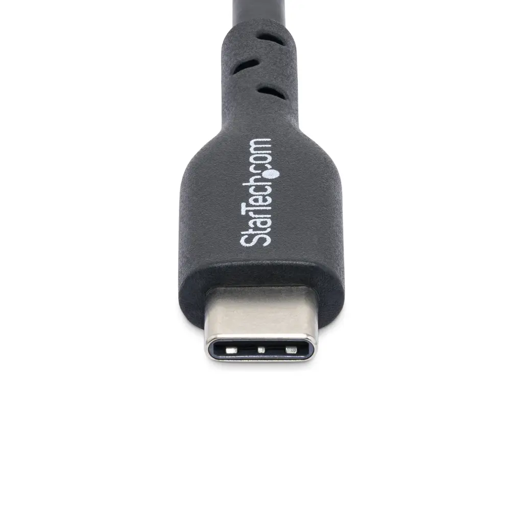 StarTech.com 2m 60W Power Delivery USB-C Black Charging Cable