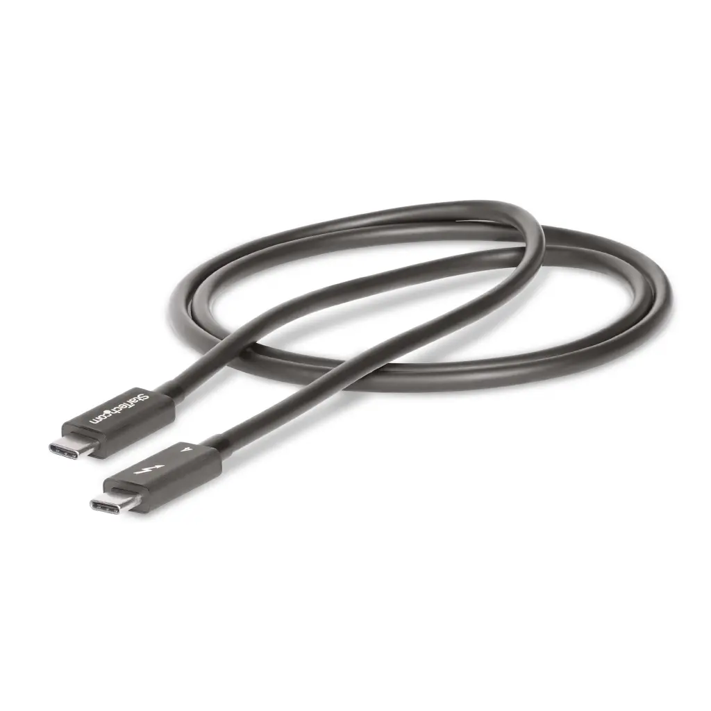 StarTech.com 3ft 40Gbps 100W Thunderbolt 4 Cable