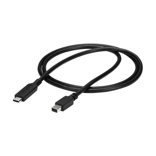 StarTech.com 1m 4K 60Hz USB-C to Mini DisplayPort Black Cable