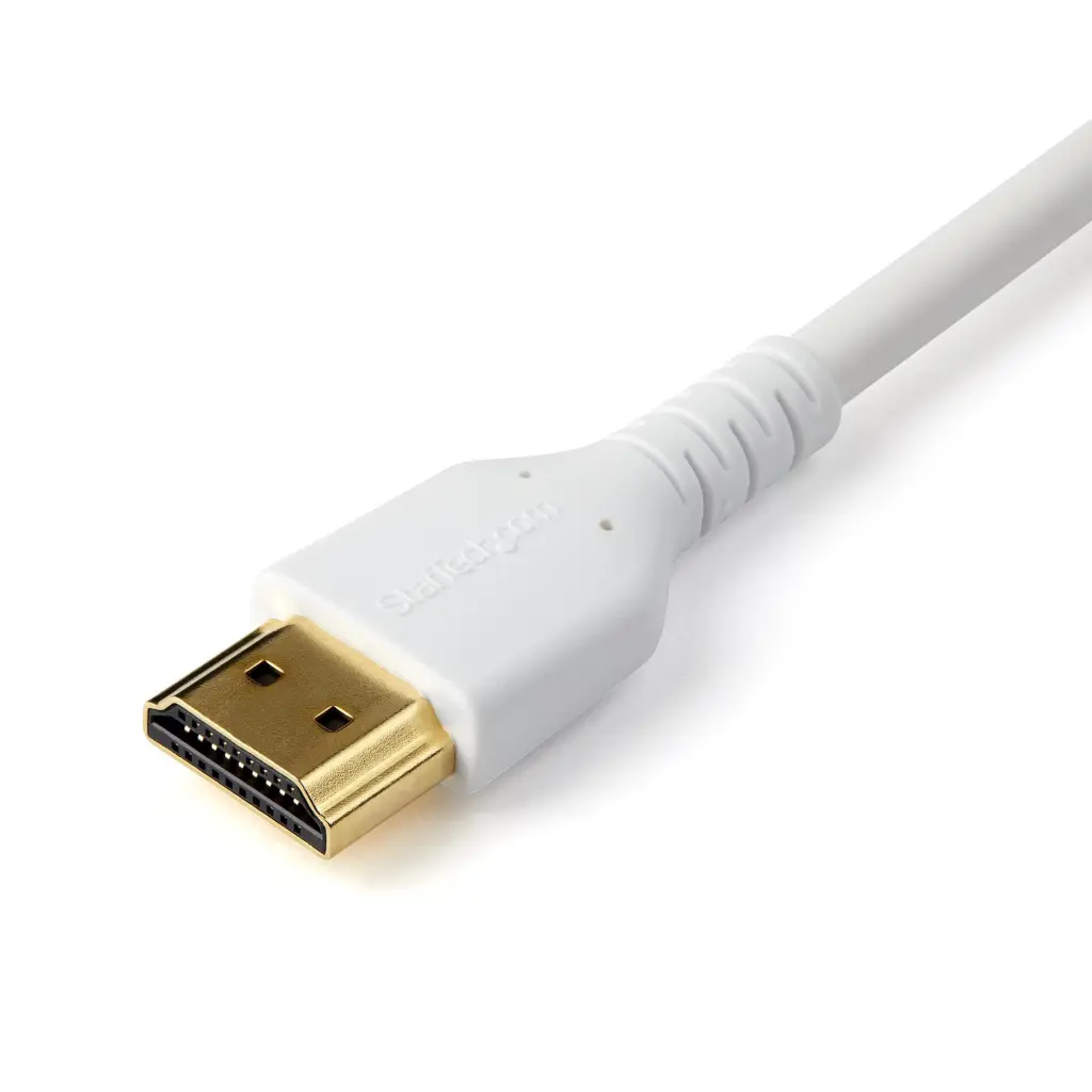 StarTech.com 1m Premium Certified High Speed 4K 60Hz HDR HDMI 2.0 Cable with Ethernet White