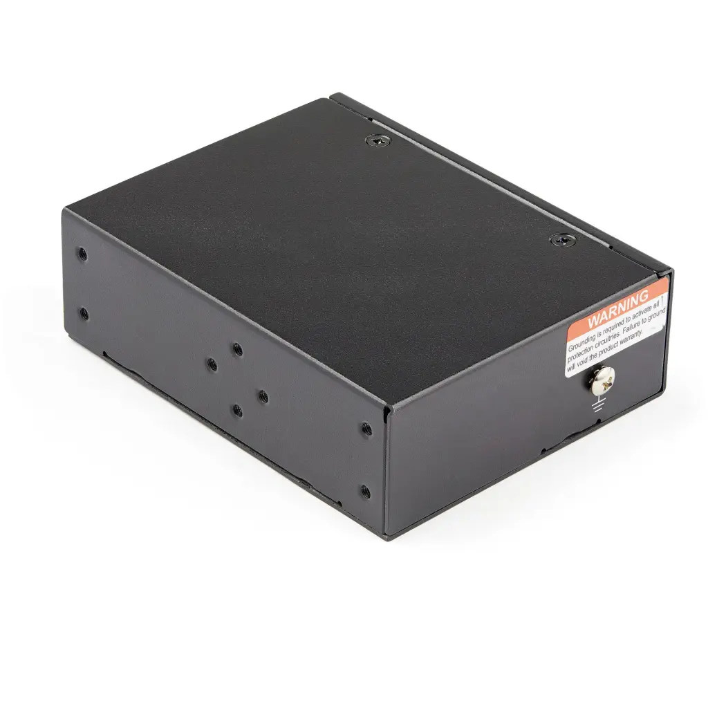 StarTech.com Industrial Single Port Gigabit PoE Extender 60W 100m