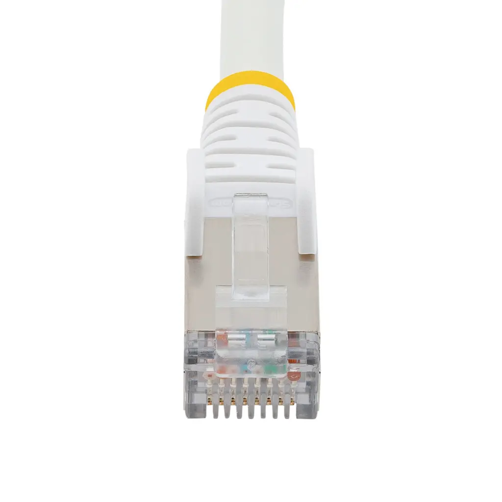 StarTech.com 2m CAT6a Snagless RJ45 Ethernet White Cable with Strain Reliefs