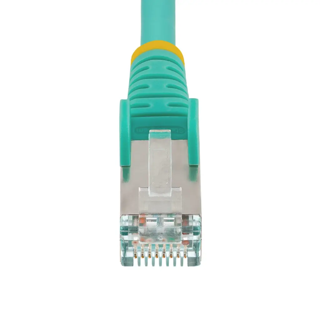 StarTech.com 5m CAT6a Snagless RJ45 Ethernet Aqua Cable with Strain Reliefs