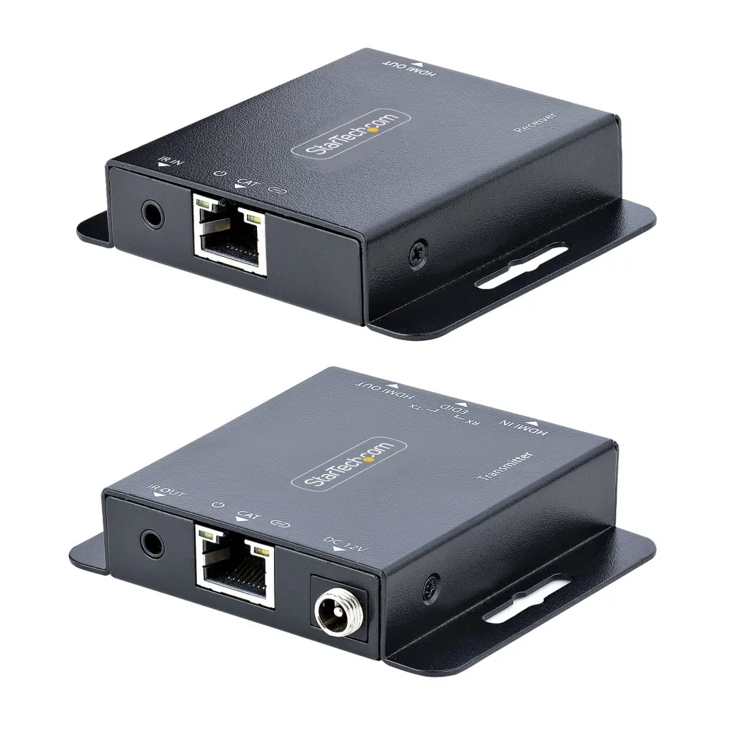 StarTech.com HDMI Extender Over CAT5 CAT6 4K 30Hz 130ft or 1080p 230ft Video Extender