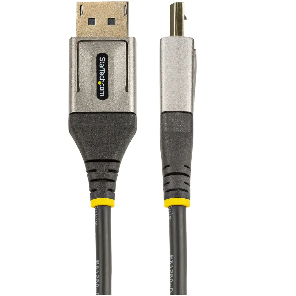 StarTech.com 5m Certified DisplayPort 1.4 8K 60Hz HDR10 Ultra HD 4K 120Hz Cable